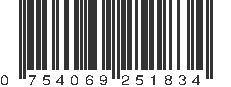 UPC 754069251834