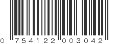 UPC 754122003042