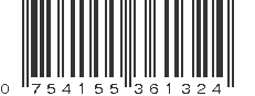 UPC 754155361324