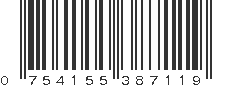 UPC 754155387119