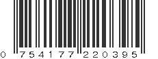 UPC 754177220395