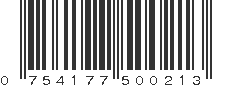 UPC 754177500213