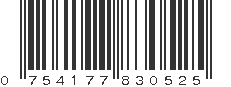 UPC 754177830525