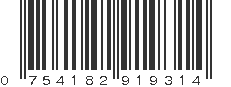 UPC 754182919314