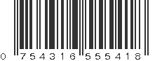 UPC 754316555418