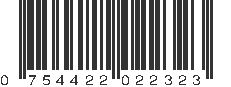 UPC 754422022323