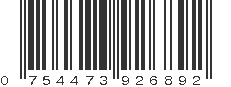 UPC 754473926892