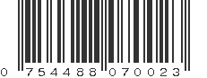 UPC 754488070023