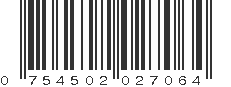 UPC 754502027064