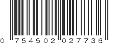 UPC 754502027736