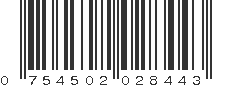 UPC 754502028443