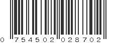 UPC 754502028702