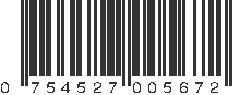 UPC 754527005672