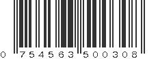 UPC 754563500308