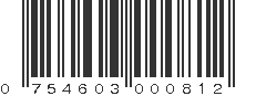 UPC 754603000812