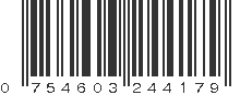 UPC 754603244179