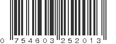 UPC 754603252013