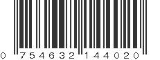 UPC 754632144020