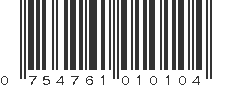 UPC 754761010104