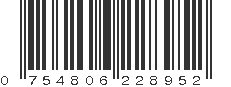 UPC 754806228952