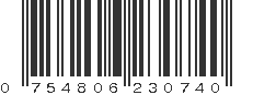 UPC 754806230740