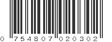 UPC 754807020302