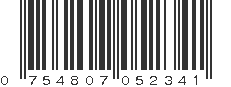 UPC 754807052341