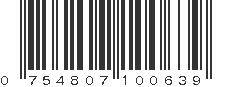 UPC 754807100639