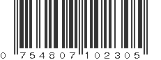 UPC 754807102305