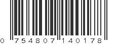 UPC 754807140178