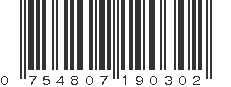 UPC 754807190302