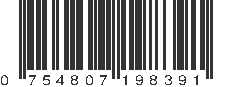 UPC 754807198391