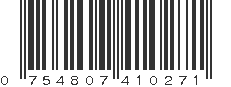 UPC 754807410271