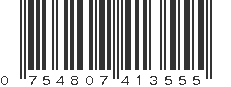 UPC 754807413555