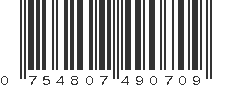 UPC 754807490709