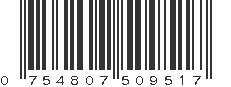 UPC 754807509517