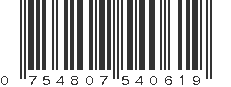 UPC 754807540619