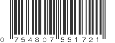 UPC 754807551721