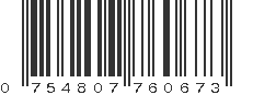 UPC 754807760673