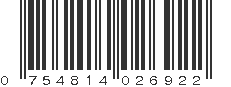 UPC 754814026922