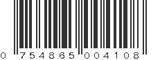 UPC 754865004108