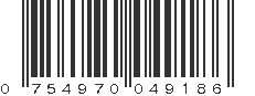 UPC 754970049186