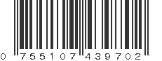 UPC 755107439702