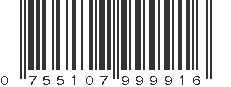 UPC 755107999916