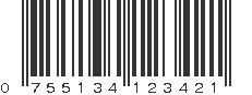 UPC 755134123421