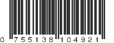 UPC 755138104921