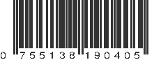 UPC 755138190405