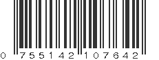 UPC 755142107642