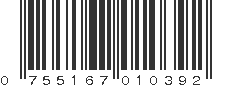 UPC 755167010392