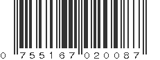 UPC 755167020087